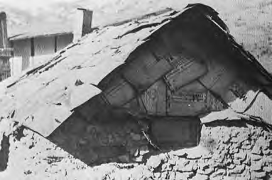 The ration-carton hut on Pomil Dong hillside, Busan, 1951